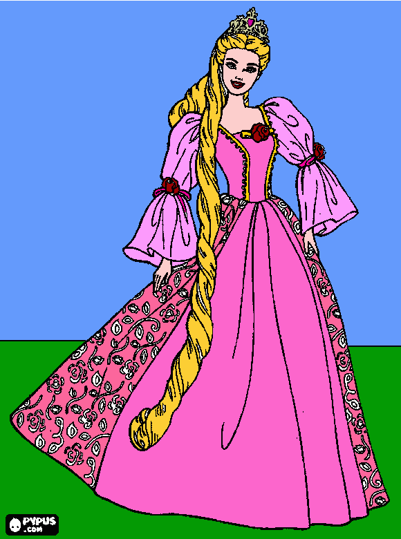 Omalovánka Královna 