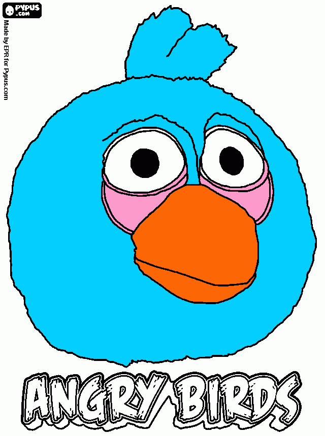 Omalovánka angry