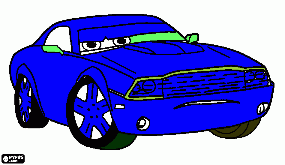 Omalovánka Auto 2