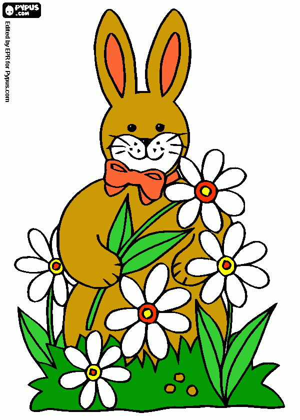 Omalovánka březen