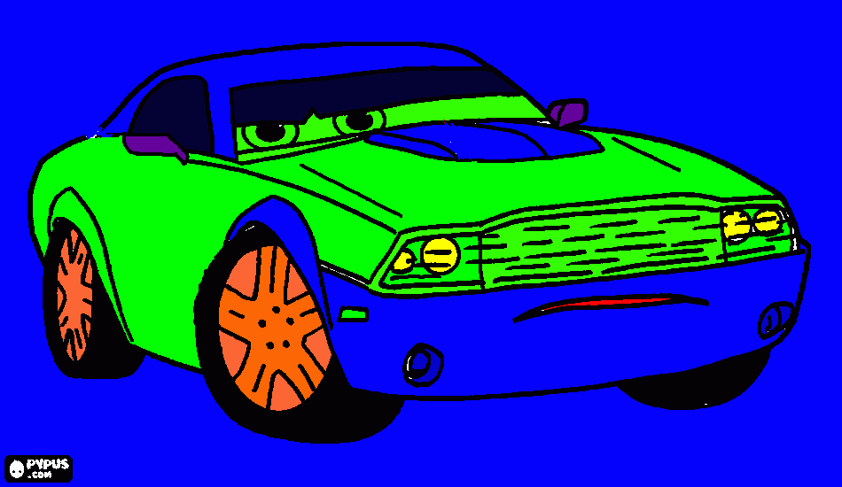 Omalovánka cars