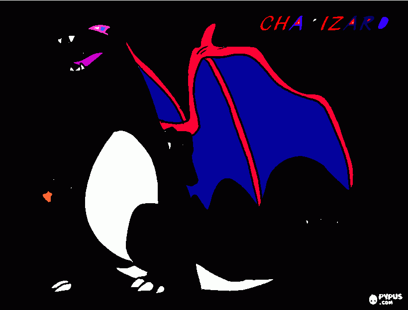 Omalovánka cherizard
