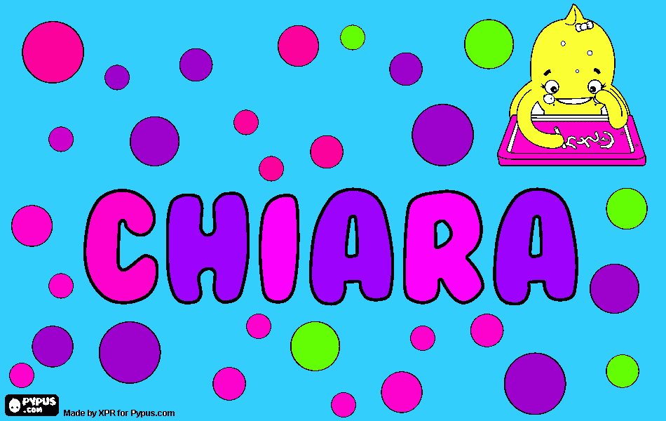 Omalovánka chiara