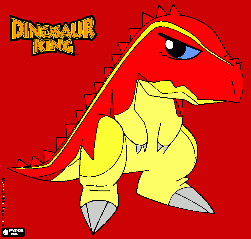 Omalovánka dino 4
