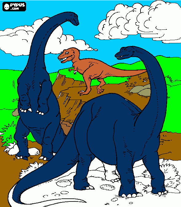 Omalovánka Dinosaurus pro Tebe