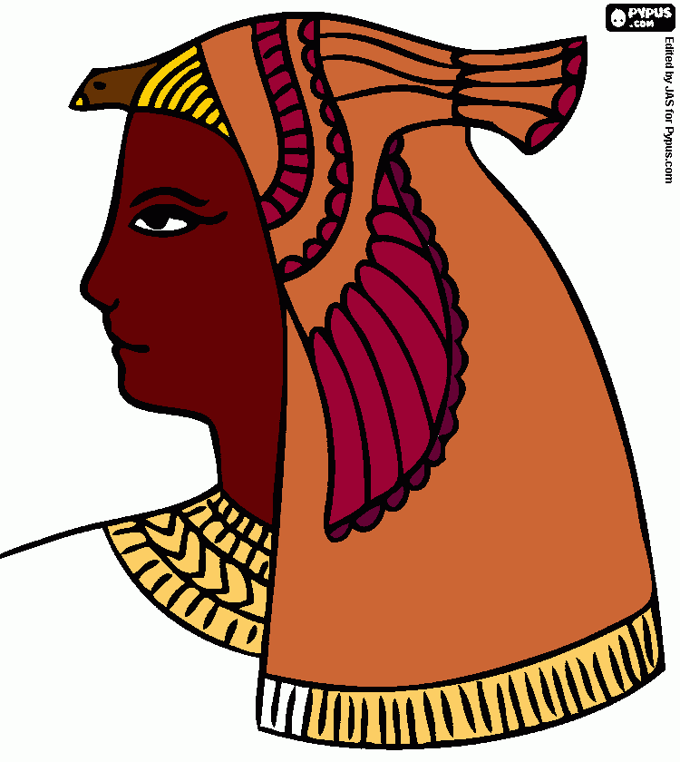 Omalovánka Egypt - Dj dú