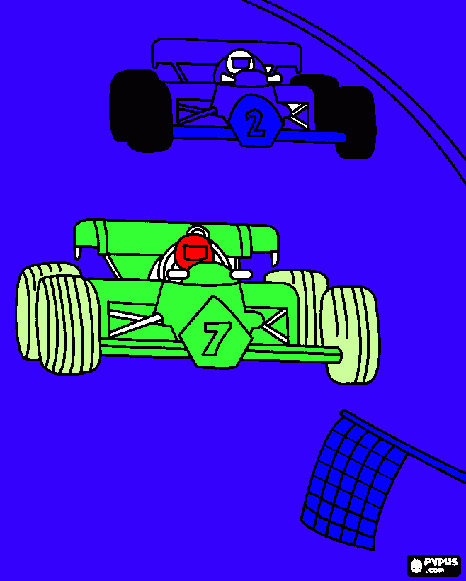 Omalovánka formule