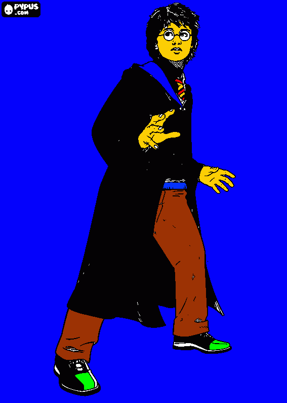 Omalovánka harry