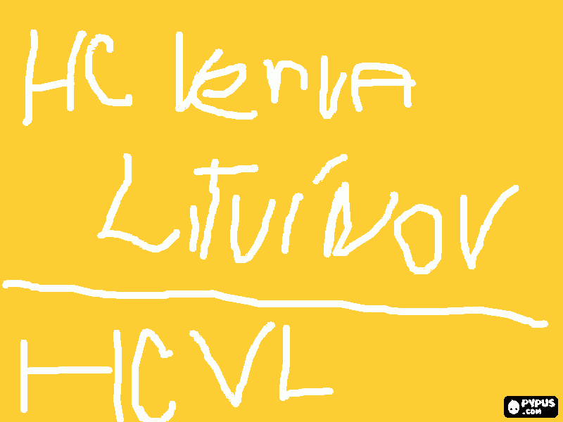 Omalovánka HC Verva Litvínov