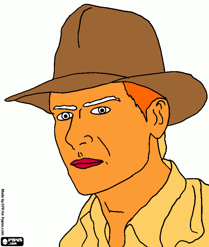Omalovánka indián joes