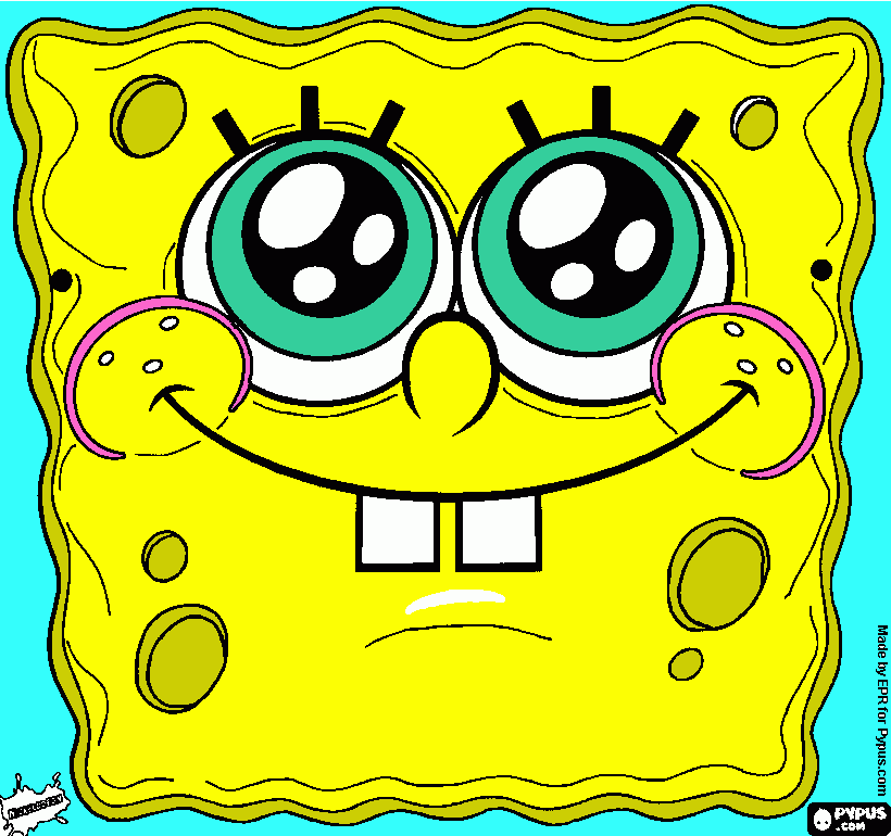 Omalovánka Ižol Sponge Bob