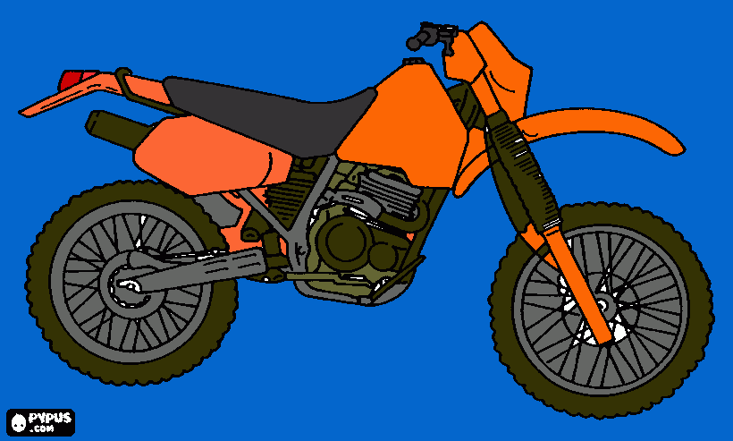 Omalovánka KTM :o)