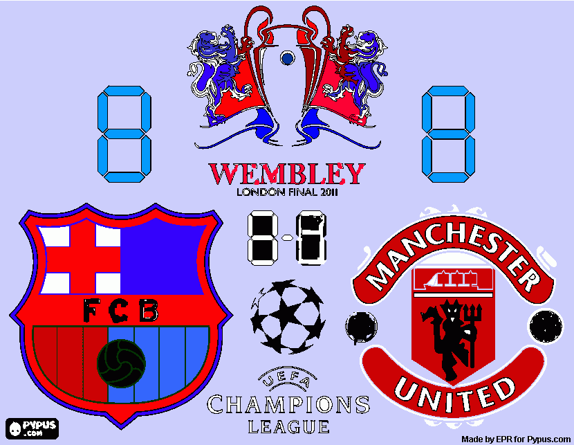 Omalovánka Manchester Tonda