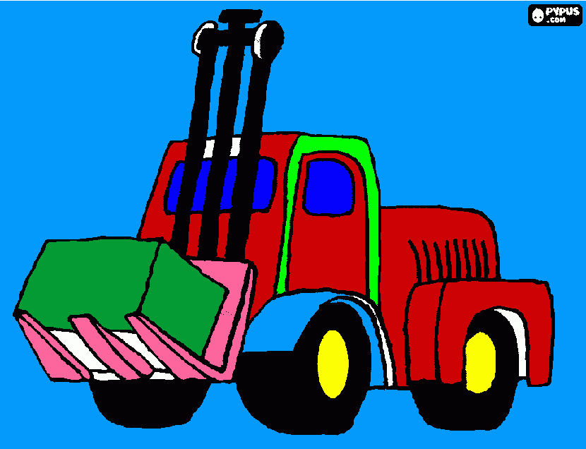 Omalovánka merlo  jcb
