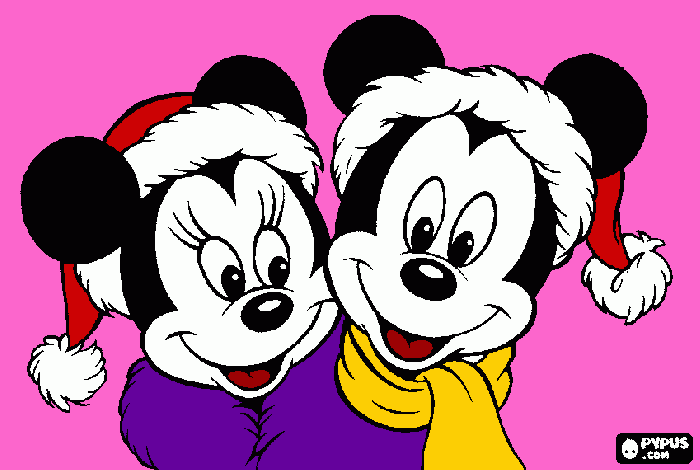 Omalovánka mickey