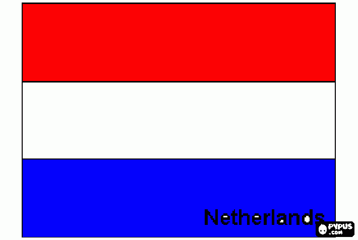 Omalovánka Netherland