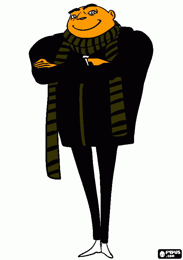 Omalovánka padouch GRU