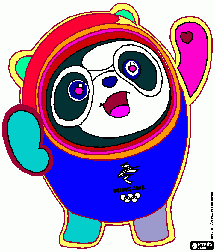 Omalovánka Panda Tina