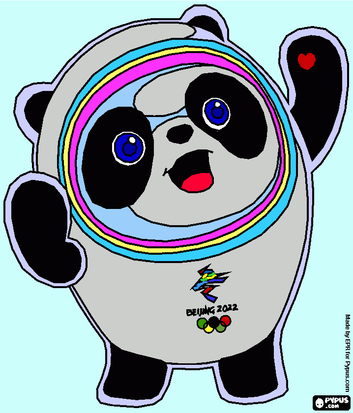 Omalovánka pandapanda