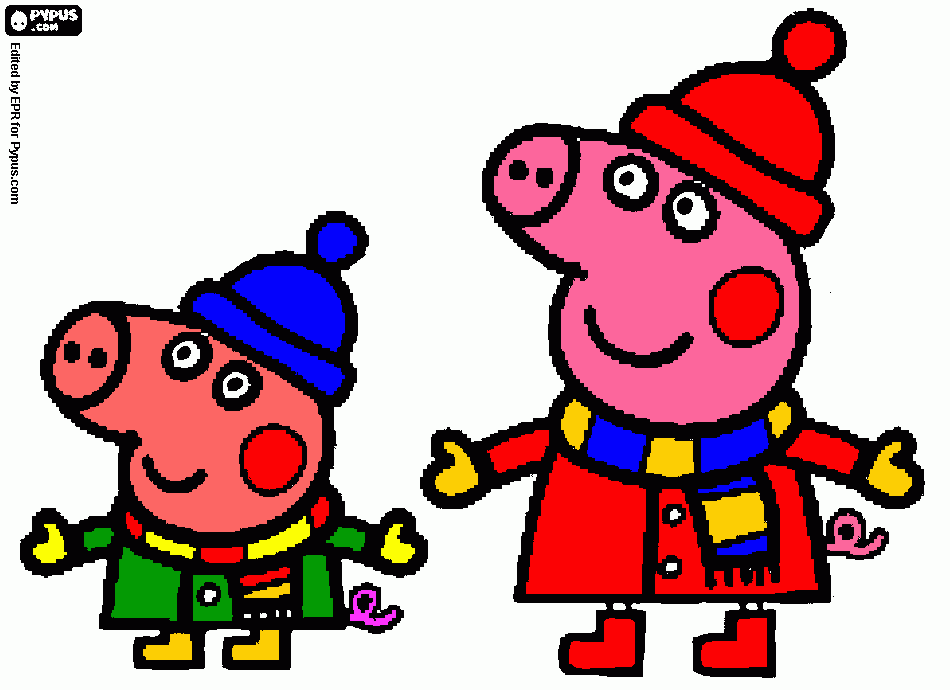 Omalovánka Peppa :-D