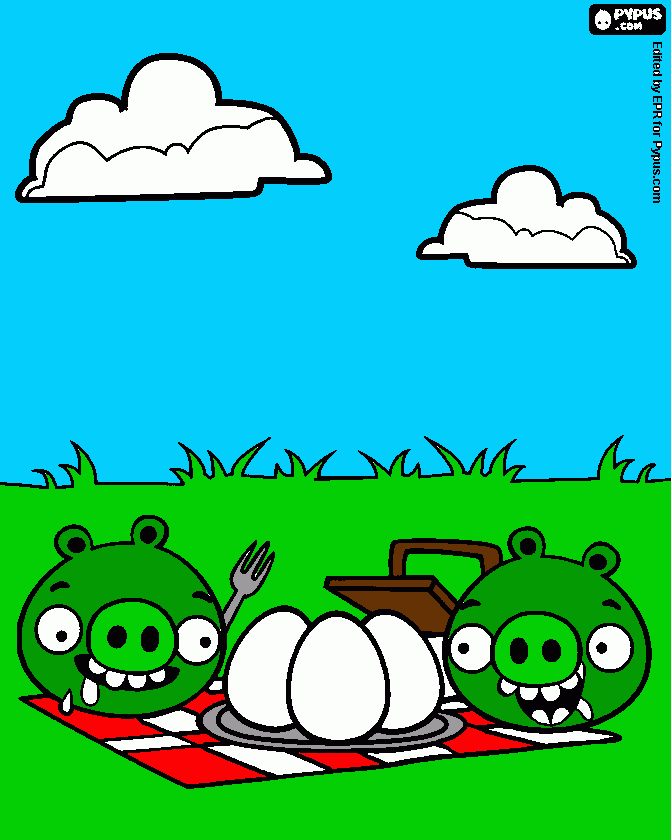 Omalovánka pig