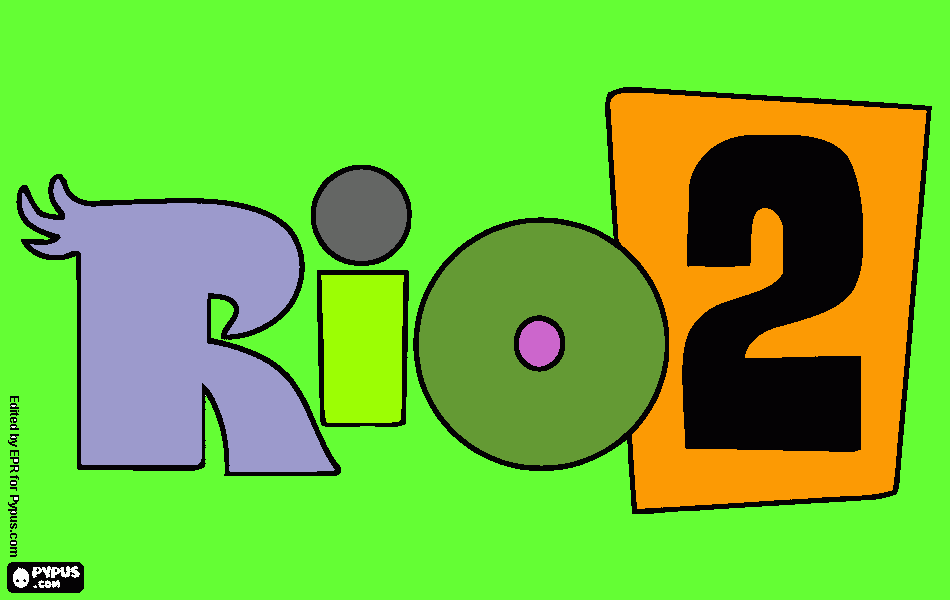 Omalovánka rijo 2