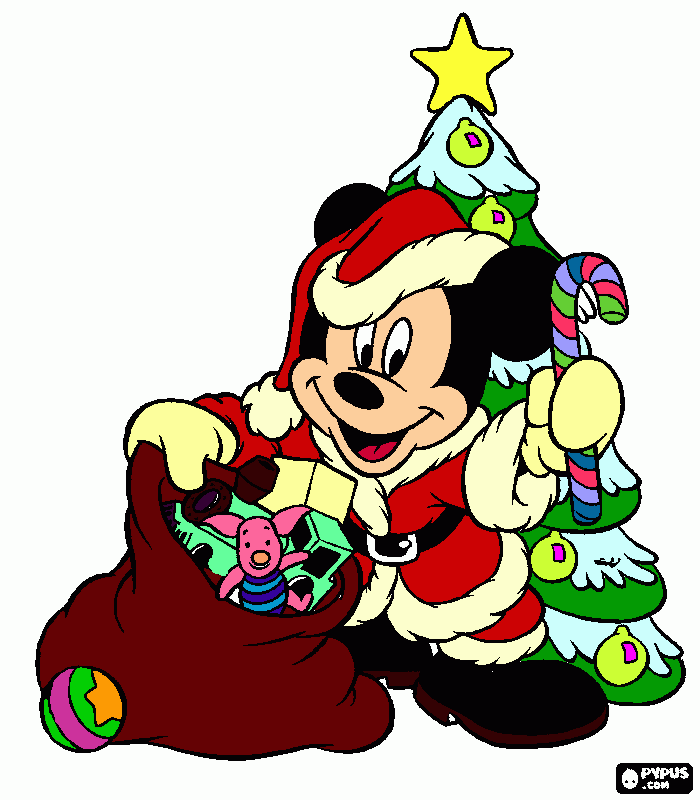 Omalovánka santa