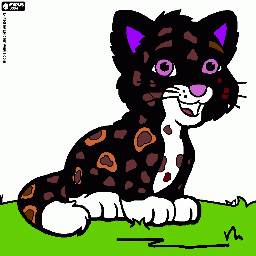 Omalovánka Serválek