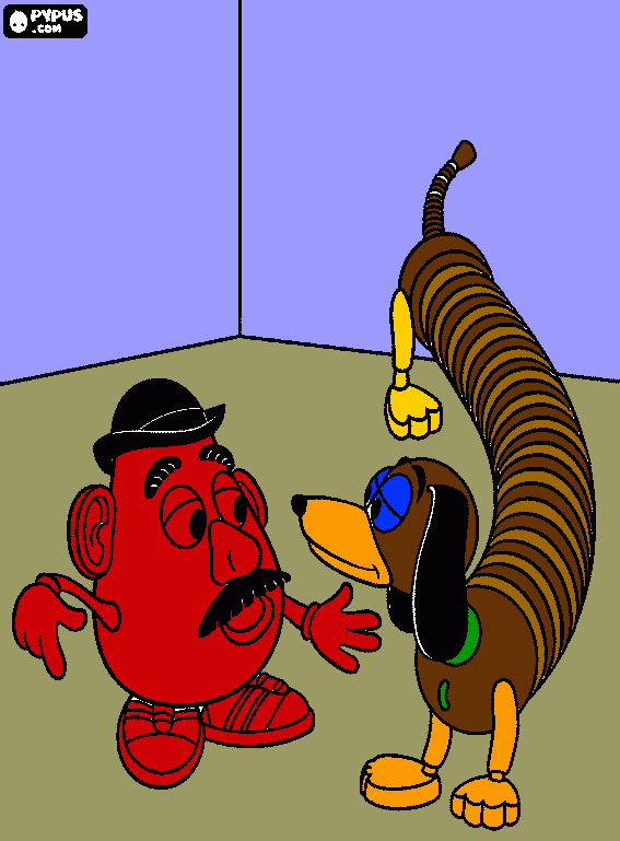 Omalovánka slinky