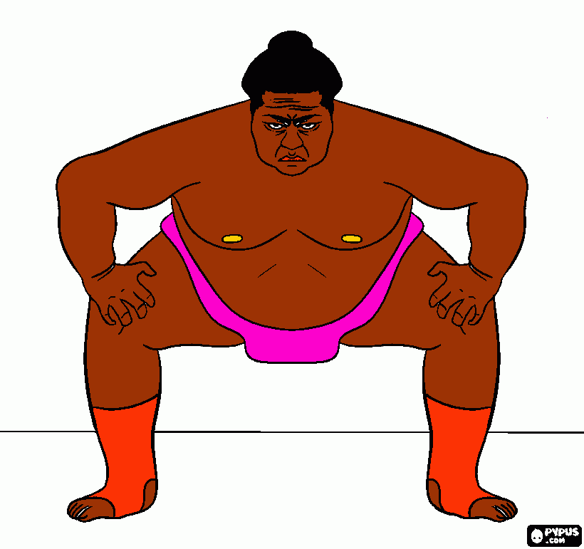 Omalovánka sumo