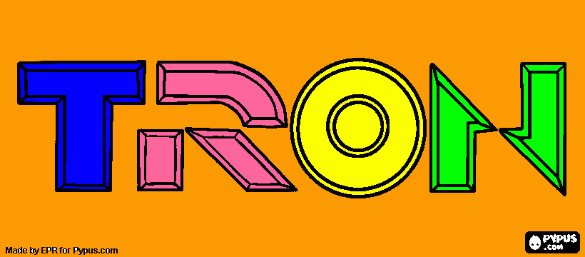 Omalovánka tron