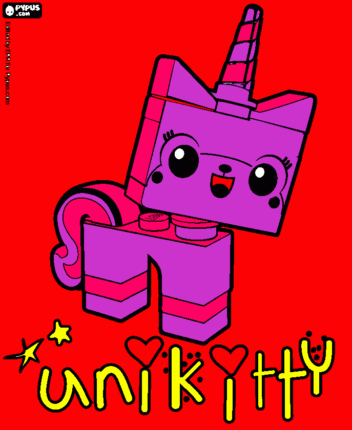 Omalovánka unikiti