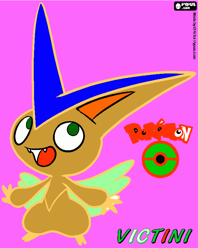 Omalovánka victini