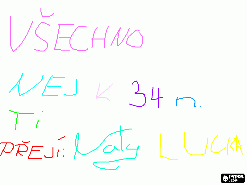 Omalovánka všechno nej!!!