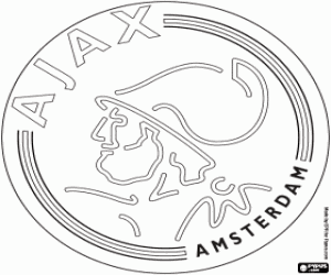 Omalovánka Ajax emblém