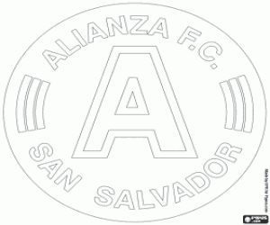 Omalovánka Alianza FC odznak
