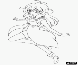 Omalovánka Alice, znak Bakugan