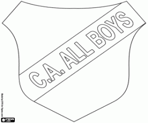 Omalovánka All Boys logo