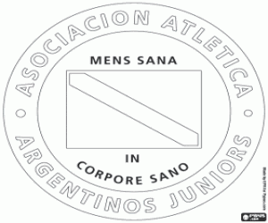 Omalovánka Argentinos Juniors logo