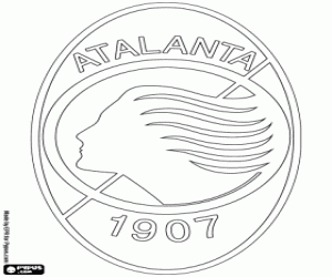 Omalovánka Atalanta logo