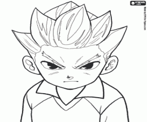 Omalovánka Axel Blaze, Inazuma Eleven