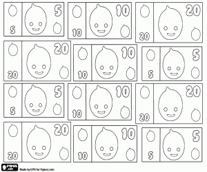 Omalovánka Bankovky od Pypus 5, 10 a 20