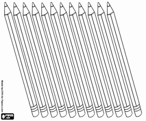 Omalovánka Barevný tužky