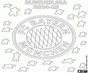 Omalovánka Bayern Mnichov, Bundesliga 2024-25