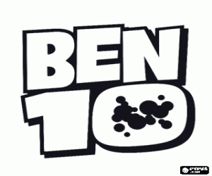 Omalovánka Ben 10 logo