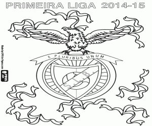 Omalovánka Benfica, mistr 2014-2015