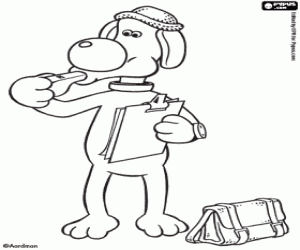 Omalovánka Bitzer je trenér