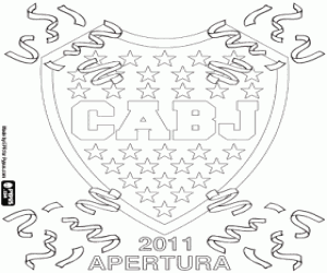 Omalovánka Boca Juniors, vítěz 2011