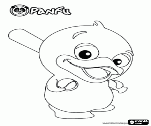 Omalovánka Bolly hraje baseball