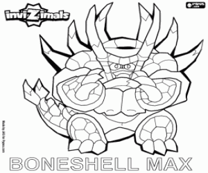 Omalovánka Boneshell Max, Tai Invizimal